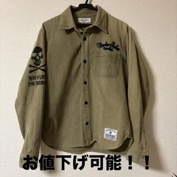 FLAGSTAFF 밀리터리 자켓 카키