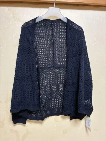 Mao made 네이비 레이스 가디건