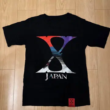 X JAPAN 밴드 티셔츠 엑스재팬 투어 티셔츠 M 사이즈