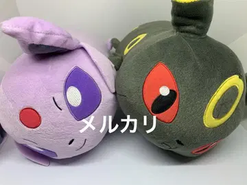 포켓몬 코로링 프렌즈 빅 봉제 인형 에브이 블래키 2종