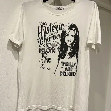 HYSTERIC GLAMOUR 화이트 T셔츠 M