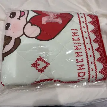 몽치치 담요 화이트