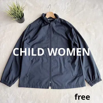 CHILD WOMEN 2way 풀 집업 블루종 자켓