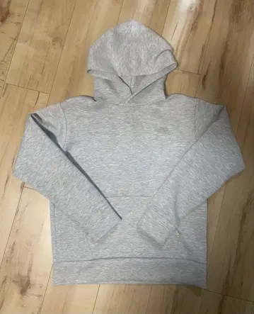 THE NORTH FACE 테크 에어 맨투맨 와이드 후디 그레이