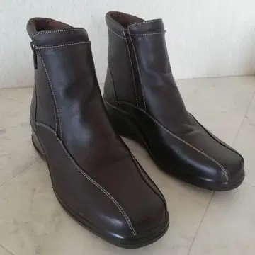 고품질!! Atelier 아틀리에 천연 가죽 숏부츠 22cm 3E