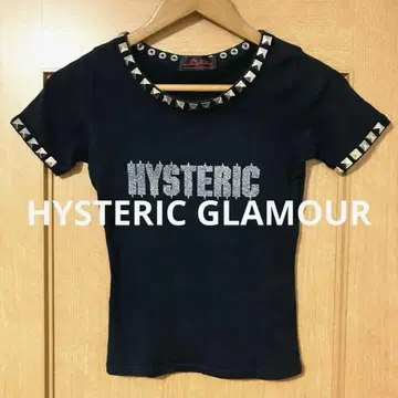 [분위기 최고] 90s HYSTERIC GLAMOUR 블랙 크롭T Y2K