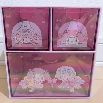 My Melody 서랍식 수납 박스