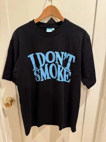 I DON'T SMOKE 블랙 T셔츠 XL