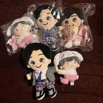 미치에다 슌스케 봉제 인형 5점