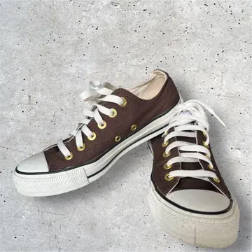 컨버스 스니커즈 브라운 24.5cm