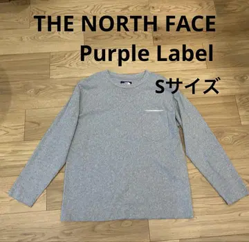 THE NORTH FACE Purple Label 롱 T 가슴 포켓 자수