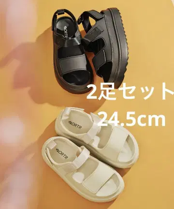 [ 새상품/2세트 ] 24.5cm ORiental TRaffic 샌들