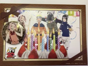 NARUTO 메탈 아트 배지 세트 사쿠라 캔뱃지