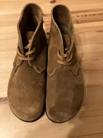 타타미 버켄스탁 튀니스 스웨이드 가죽 처카 부츠 35