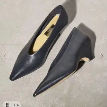 [추가] GRISE 5cm 포인트 가죽 소프트 웨지 펌프스