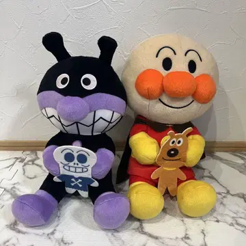 호빵맨 봉제 인형 세트