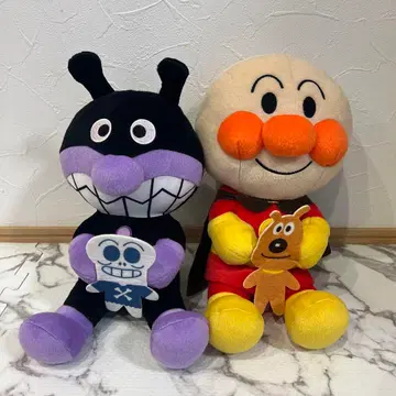 호빵맨 봉제 인형 세트