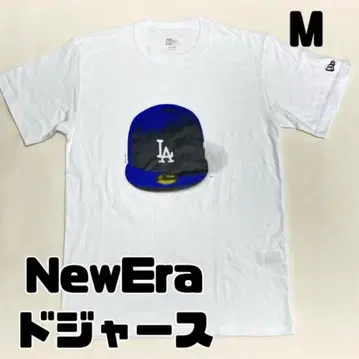 [새상품] NewEra 뉴에라 T셔츠 로스앤젤레스 다저스 모자 화이트 M