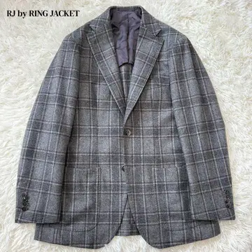 새상품급 RJ by RING JACKET 테일러드 자켓 44 그레이