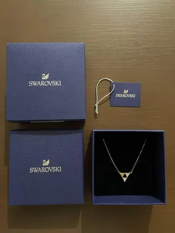 [미사용 새상품] SWAROVSKI 스와로브스키 목걸이 쇼핑백 포함