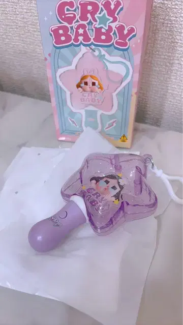 Cry Baby Luminous 별 모양 응원봉 Shindy Dummy