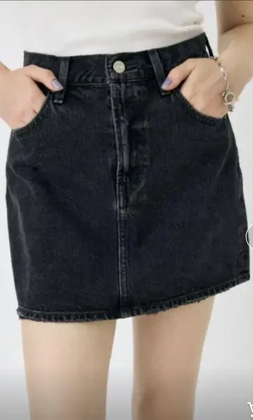 DENIM 미니 스커트 mossy 사이즈 1