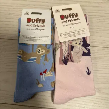 Duffy and Friends 삭스 2족 세트 홍콩 디즈니