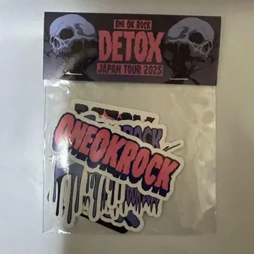 원오크 스티커 굿즈 detox
