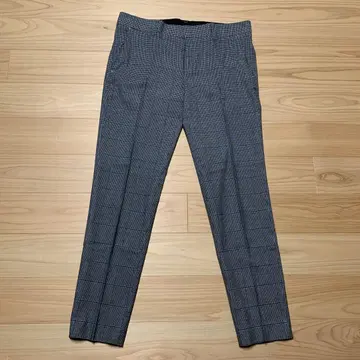 체크 무늬 팬츠 언타이틀