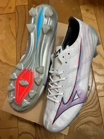 새상품 대특가 미즈노 미즈노알파 ELITE 화이트 27cm