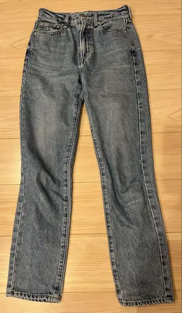 NEEDBY heritage 스트레이트 데님 블루