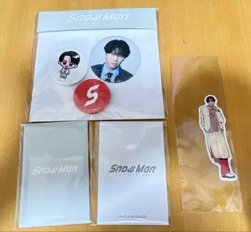 Snow Man 1st POP-UP SEOUL 미야타테 료타 세트