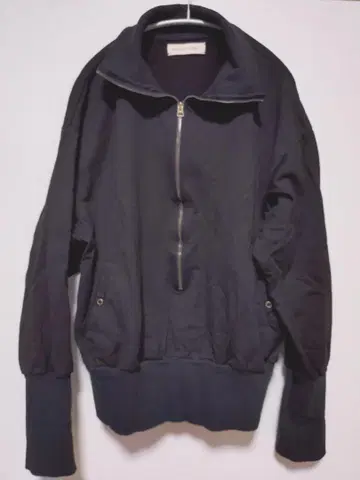 barbell object zip sweat 블랙 프리 사이즈