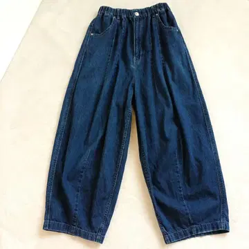 ANTGAUGE 일본제 와이드 테이퍼드 팬츠 벌룬 팬츠 S
