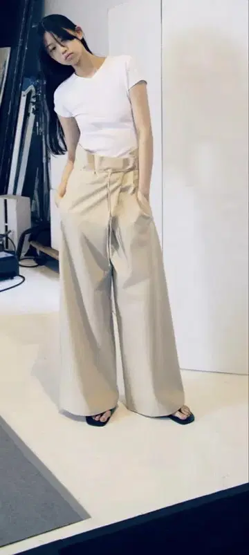 ZARA 하이웨스트 팬츠