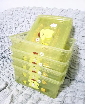 산리오 폼폼푸딩 수납 보관 케이스