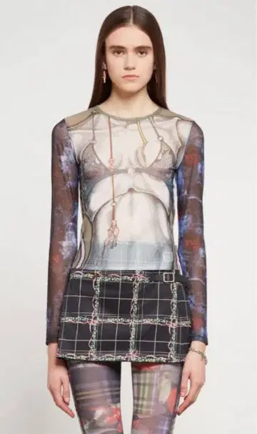 heaven by marc jacobs 헤븐 시스루 상의 M