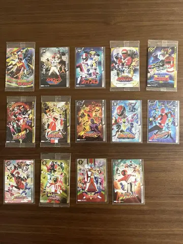 이타자가 슈퍼전대 히어로 20장 세트 카쿠렌쟈 외 50주년