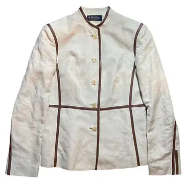 Brooks Brothers 마오 칼라 티롤리안 자켓 파이핑