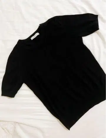 ZARA 상의 니트 반팔