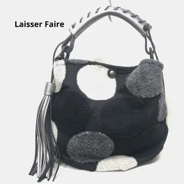 Laisser Faire 도트 디자인 핸드백