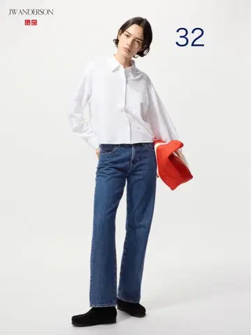 UNIQLO JW ANDERSON 스트레이트 청바지 데님 32