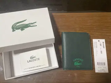 LACOSTE 그린 접이식 지갑 스마트 지갑