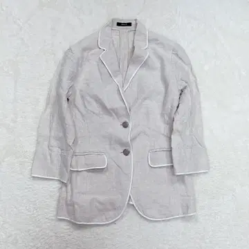 컴시즘 자켓 린넨 100% 오피카지 깔끔한 심플 무지 라프