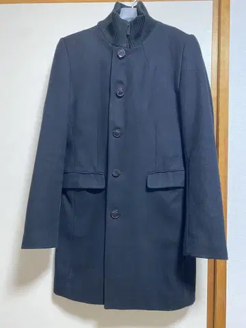 ZARA MAN 자라 블랙 코트 남성용 사이즈 S