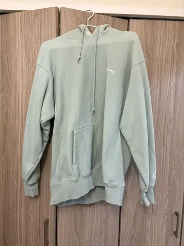 마루시이 민트 그린 후드티 XL