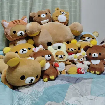 리락쿠마 봉제 인형 빅 묶음