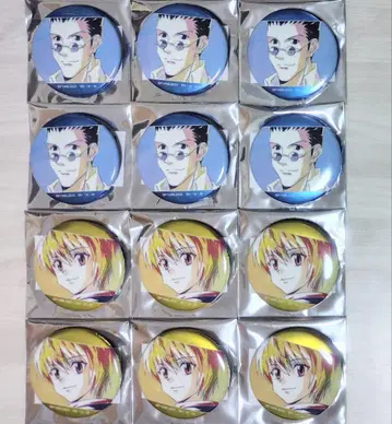 HUNTER x HUNTER 크라피카 레오리오 ani-art 캔뱃지