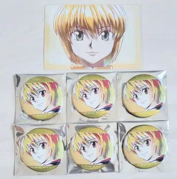 HUNTER x HUNTER 크라피카 ani-art 캔뱃지 브로마이드