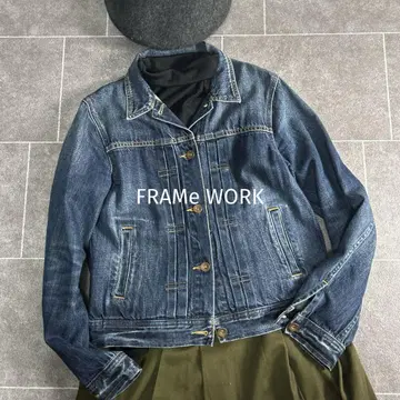 인기 완판 프레임워크 FRAMeWORK 데님 자켓 정가 28,600엔